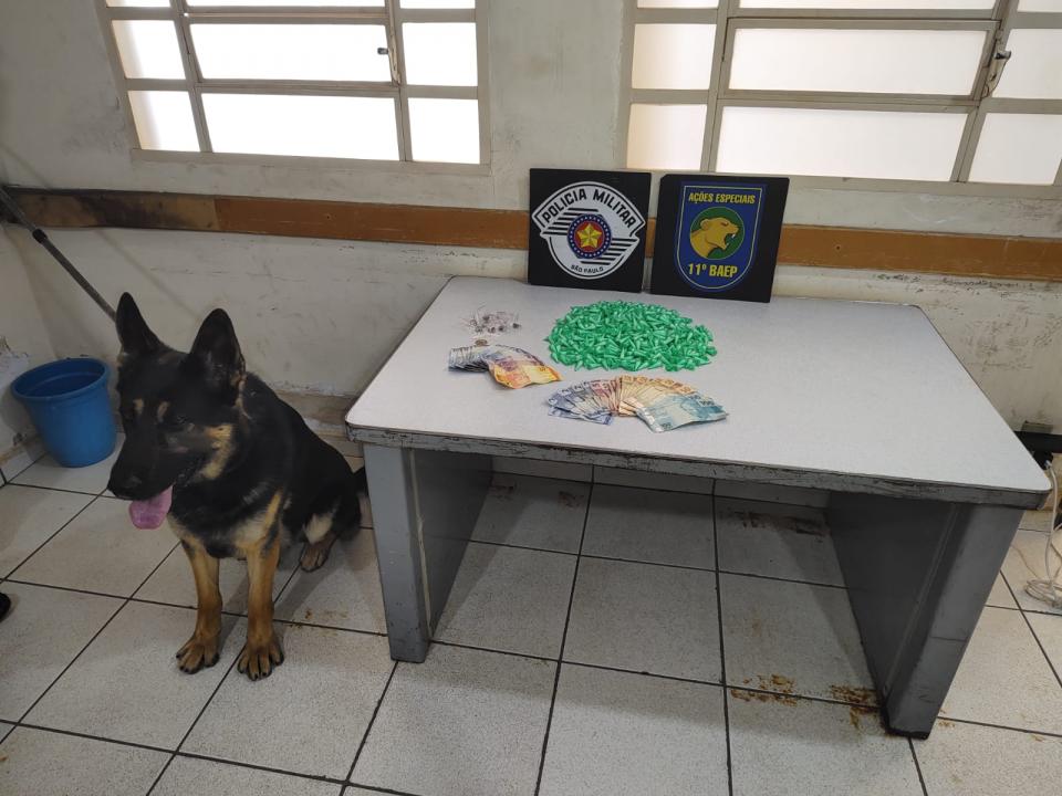 Foto 3 de 3 — Menor é detido por tráfico com mais de 400 pinos de cocaína no Romilda Barbieri